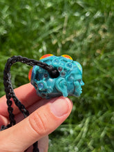 Load image into Gallery viewer, Borosilicate Glass Art Pendent
