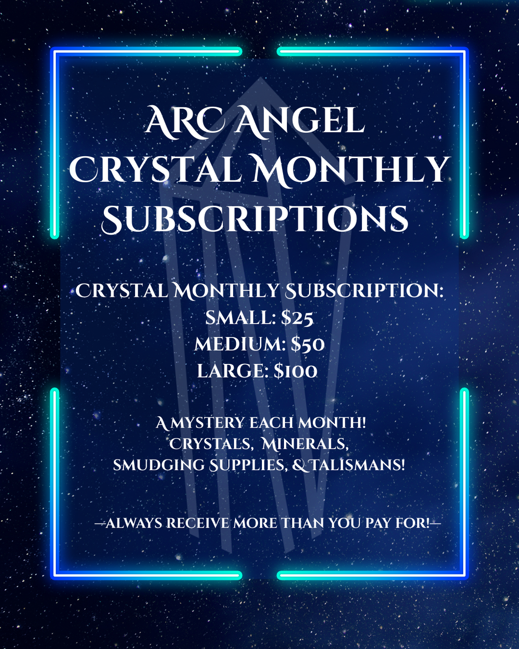 - ARC Crystals Monthly Subscription -